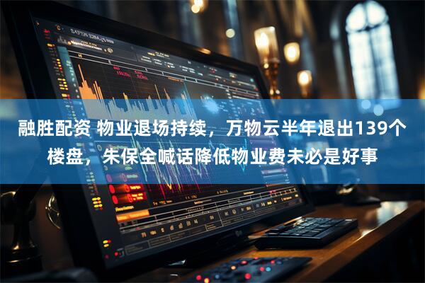 融胜配资 物业退场持续，万物云半年退出139个楼盘，朱保全喊话降低物业费未必是好事